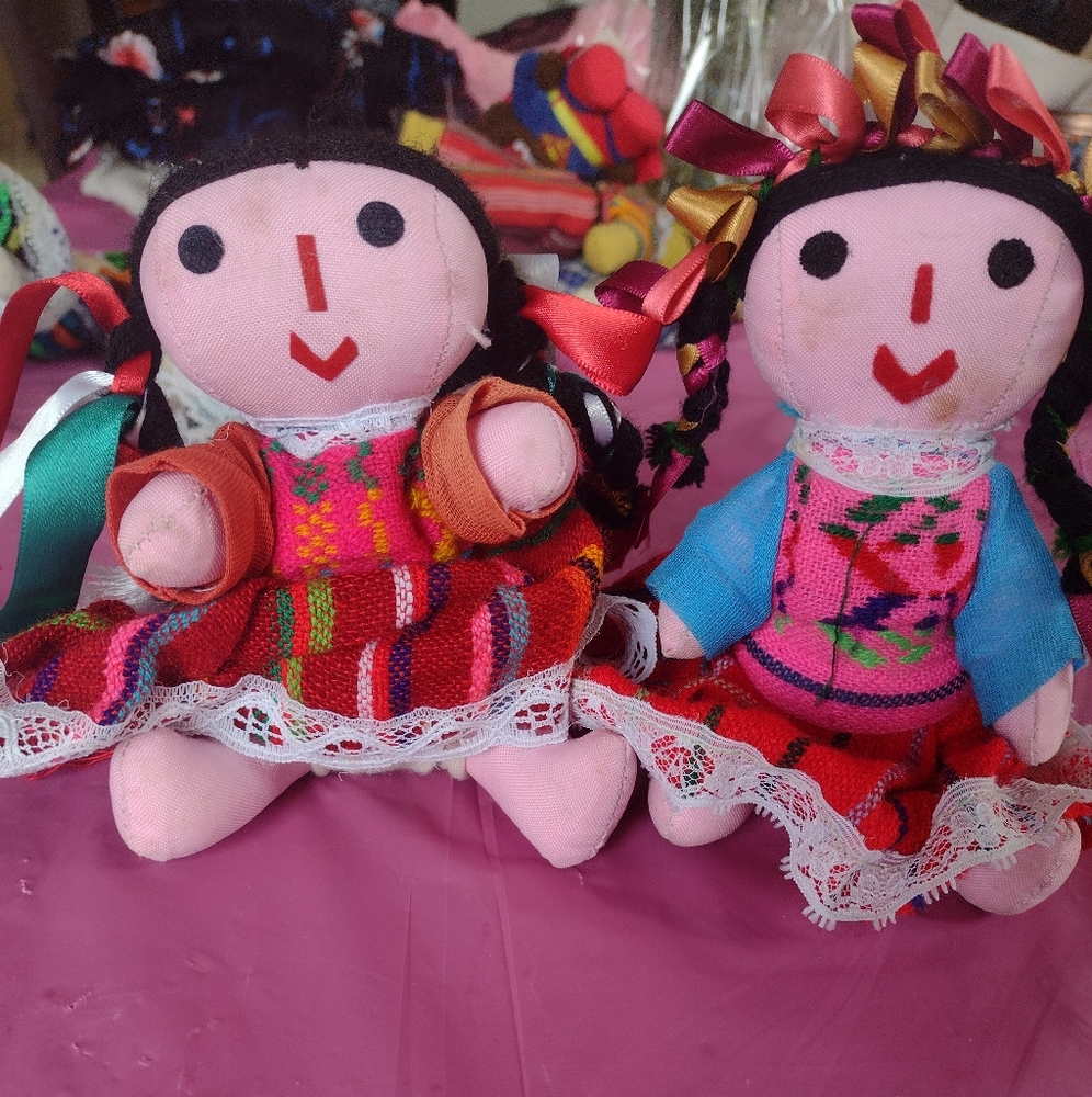 Mexican Dolls Set.